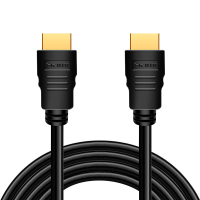 HDMI cable, A/M to A/M, 4K/60 Hz, CCS, black, 1 m