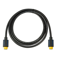HDMI cable, A/M to A/M, 4K/60 Hz, black/blue, 1.8 m