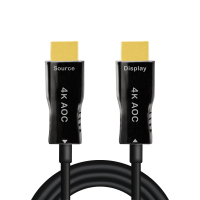 HDMI cable, A/M to A/M, 4K/60 Hz, AOC, black, 50 m
