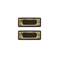 DVI cable, DVI-D/M to DVI-D/M, 1080p, 2x ferrite, black, 5 m