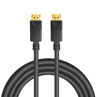 DisplayPort cable, DP/M to DP/M, 8K/60 Hz, black, 5 m