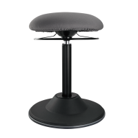Height adjustable wobble stool
