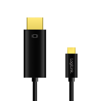 USB 3.2 Gen1 Type-C cable, C/M to HDMI-A/M, 4K/60 Hz, black, 3 m