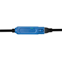 USB 3.2 Gen1 cable, USB-A/M to USB-A/F, amplifier, black/blue, 20 m