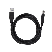 USB 3.0 cable, USB-A/M to USB-B/M, black, 1 m