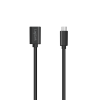 USB 3.2 Gen1 Type-C adapter, C/M to USB-A/F, OTG, black, 0.15 m