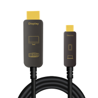 USB Type-C cable, C/M to HDMI/M, 4K/60 Hz, AOC, black, 10 m