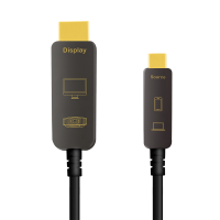 USB Type-C cable, C/M to HDMI/M, 4K/60 Hz, AOC, black, 15 m