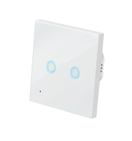 Wi-Fi smart dual wall switch, Tuya compatibel
