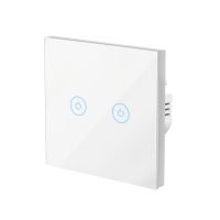 Wi-Fi smart dual wall switch, Tuya compatible