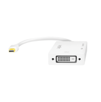 DisplayPort adapter, mDP/M to HDMI+DVI+DP, 4K/60 Hz, white, 0.15 m