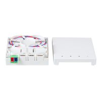 FTTH termination box, 1x LCD/APC, with 20 m connection cable