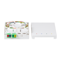 FTTH termination box, 2x LCD/APC, with 20 m connection cable