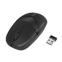 Mouse optical wireless 2.4 GHz with 3 Button, black