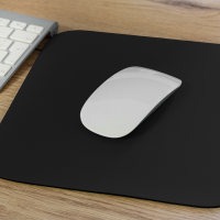 Mousepad, 220 x 250 mm, black