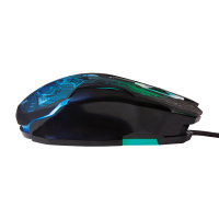 USB gaming mouse, 2400 dpi, black