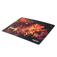 Ultra thin glimmer gaming mousepad, wolf design