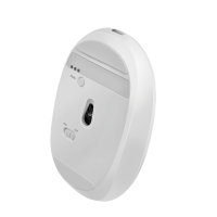 Wireless & Bluetooth dual mouse, 2.4 GHz, 800/1200/1600 dpi, white