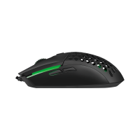 USB gaming mouse, 800/1600/3200/6400 dpi, black