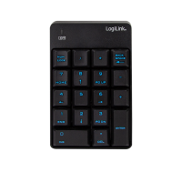 Wireless keypad, 2.4 GHz, black