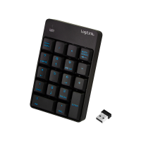 Wireless keypad, 2.4 GHz, black