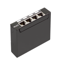 Cat.6A mini distributor (patch panel), 4 ports, shielded