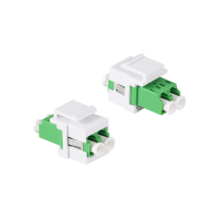 100 Keystone frames for LC duplex or SC simplex coupler without flange