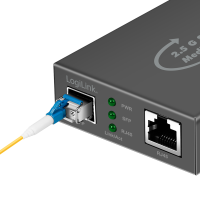 2.5 Gigabit Media Converter RJ45 to SFP