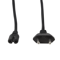 LogiLink Power Cord, Euro - Euro8, black,  10mtr