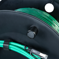 Network cable reel Cat.6A S/FTP 80 m patch cord